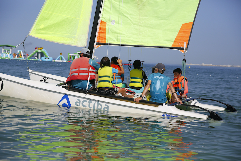 Curso de catamarán en Actiba Mar Aventura