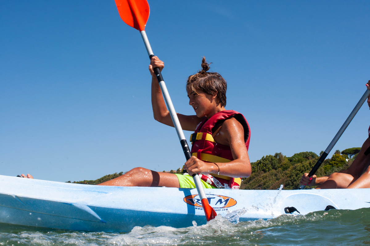 Curso de kayak en Actiba Mar Aventura