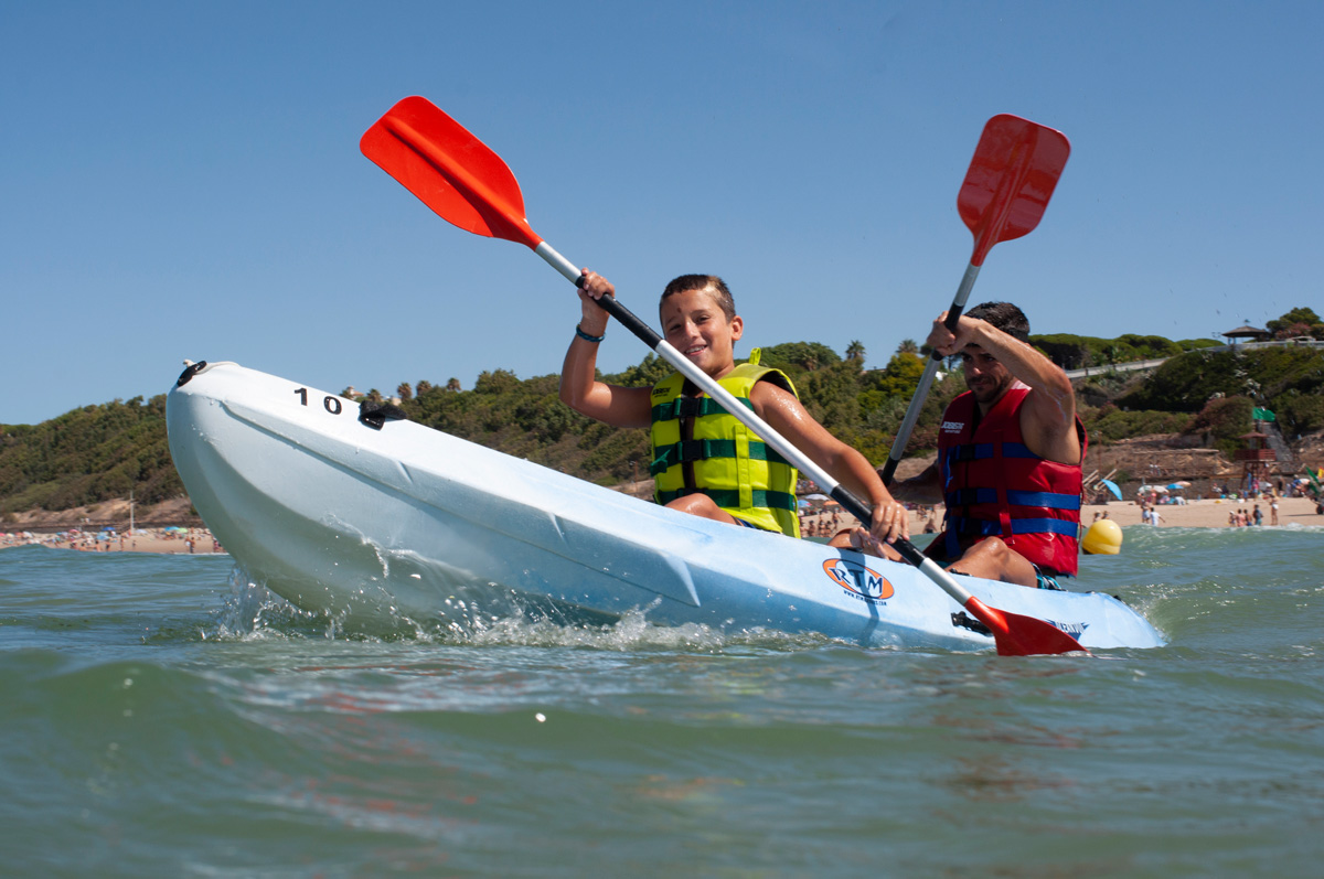 Curso de kayak en Actiba Mar Aventura