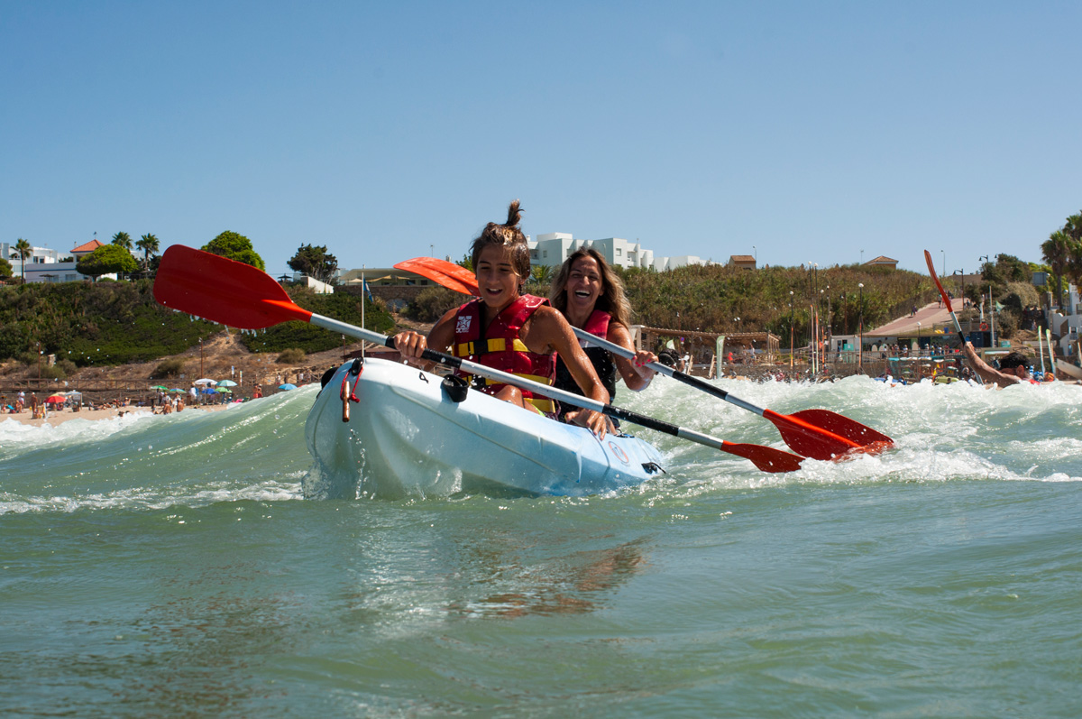 Curso de kayak en Actiba Mar Aventura